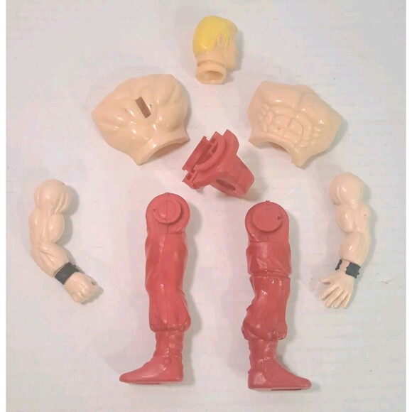 Wipeout Select Ninja Assassin Defenders Action Figure Wipe Out Damaged Vtg 1985 - Picture 3 of 4